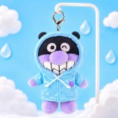13000 호빵맨 우비 인형 키링 14cm-세균맨(블루) [B2-979301]