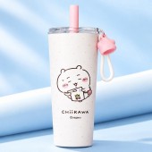 42000 먼작귀 빨대 텀블러 650ml-치이카와 [B2-780539]