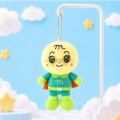 13000 호빵맨 SD 인형 키링 13cm-메론빵소녀 [B2-370175]